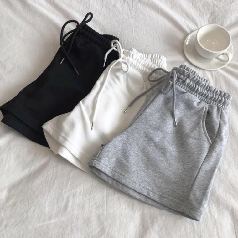 데일리 코지 밴딩 반바지 여성밴딩 여성하이 웨스트 여름