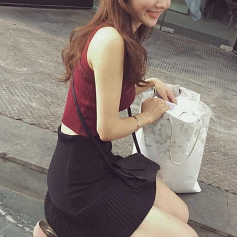 여자민소매티 나시티브라탑여름나시 슬리브나시흰색나시 나시이너여자나시 룩