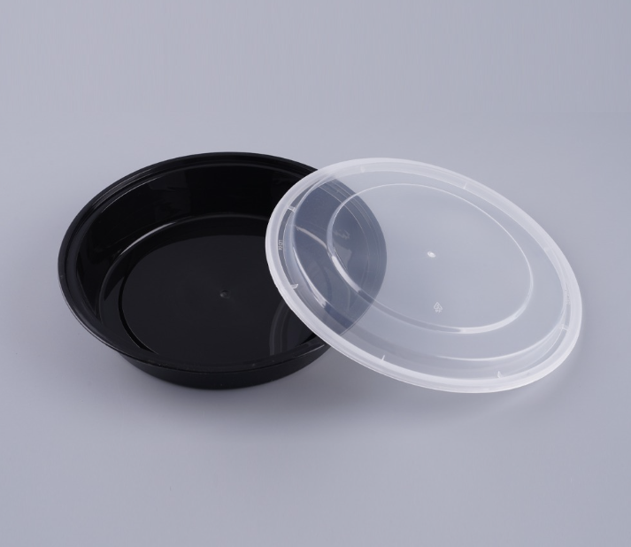 [TONG] PP재질 PL-898 내열 원형용기 (PL-898/1100ml/투명) 150개 세트 [BR]