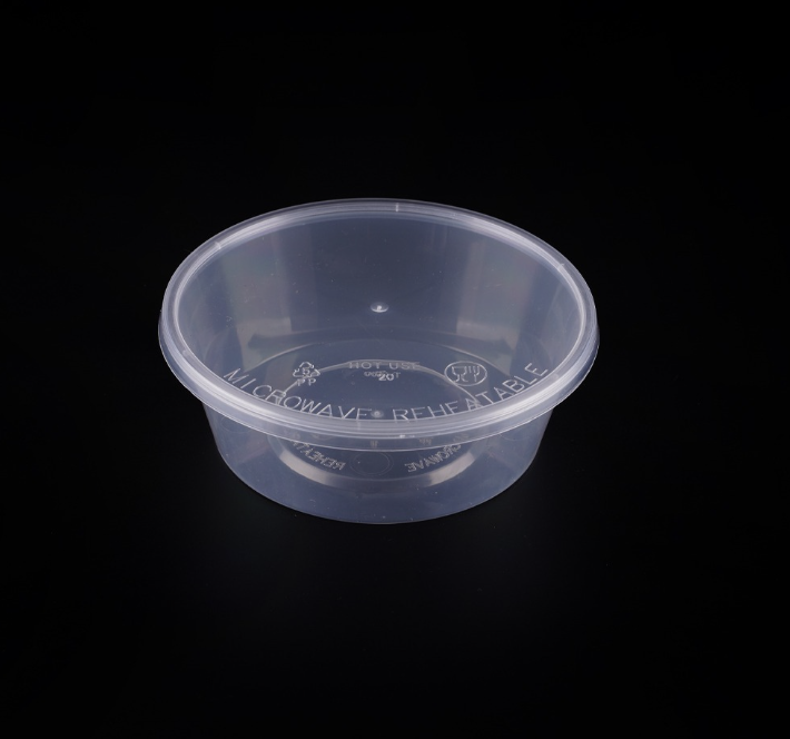 [TONG] PP재질 T-250 RD 내열 원형용기 (T-250 RD/250ml/투명) 500개 세트 [BR]