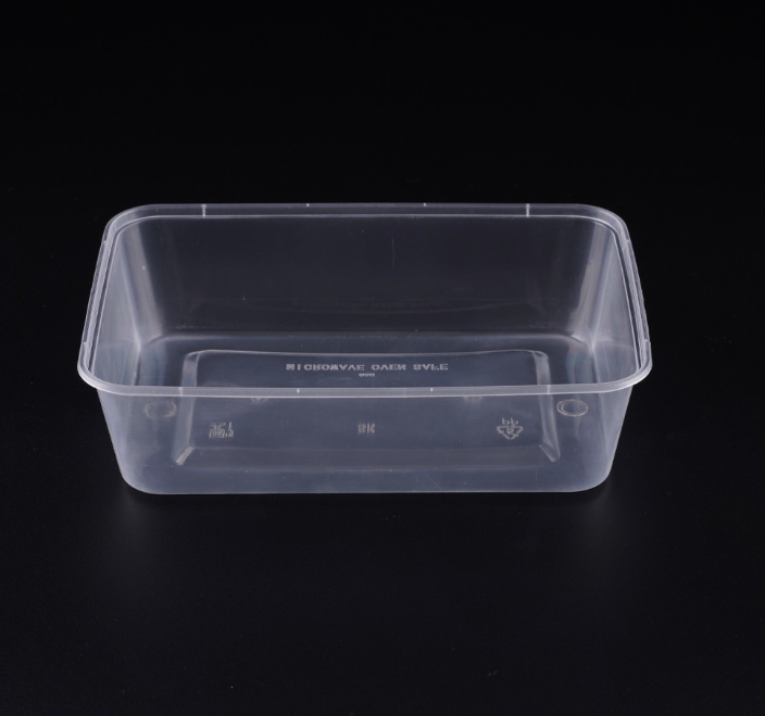 [TONG] PPT재질 사각 내열용기 T-650A (투명/PP/650ml) 500개 세트 [BR]