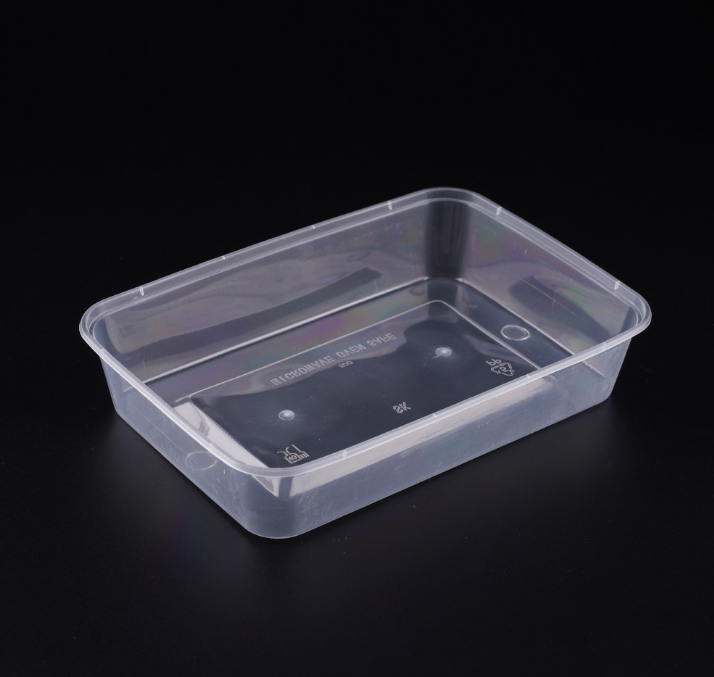 [TONG]PP재질 사각 내열용기 T-500A (투명/PP/500ml) 500개 세트 [BR]