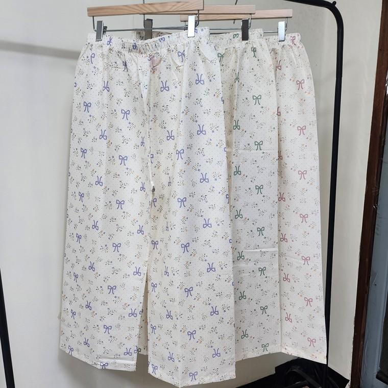 간절기 여성파자마 여름잠옷 빅사이즈 바지 여성 편한잠옷 홈웨어세트