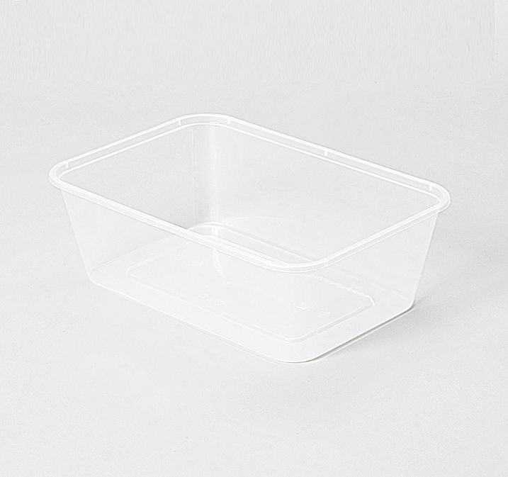 [TONG] PP소재 사각 내열용기 G750C (투명/PP/750ml) 500개 세트 [BR]