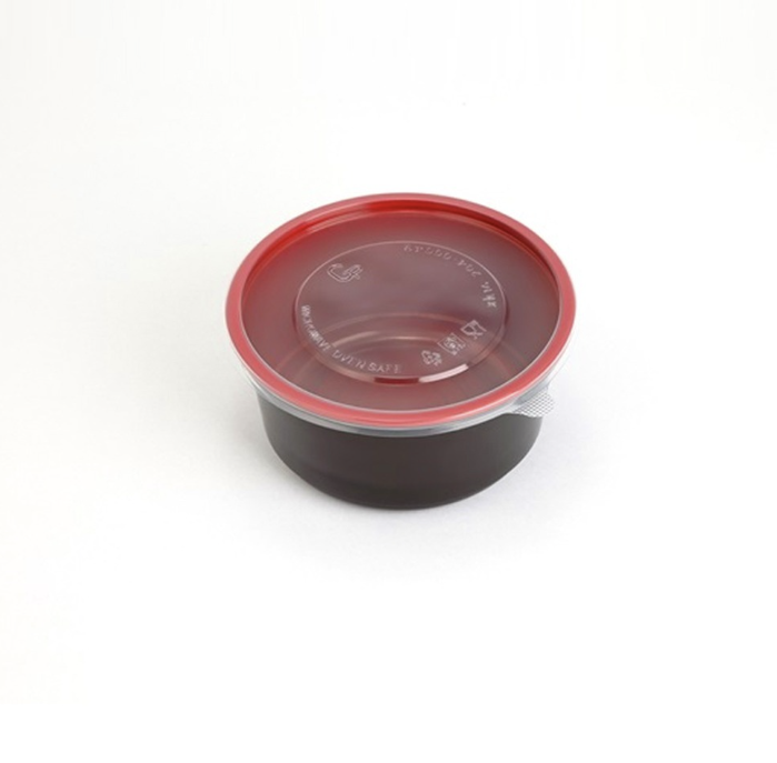 [TONG] PP소재 원형 내열용기 GJ01000 (투톤/PP/1000ml) 300개 세트 [BR]