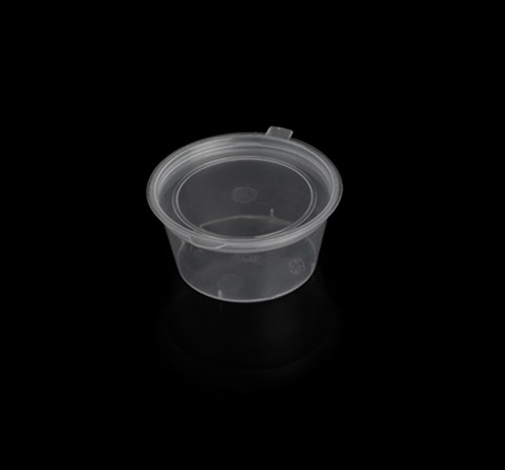 [TONG] PP소재 원터치 소스용기 GJ40020 (투명/PP/60ml) 1000개 세트 [BR]