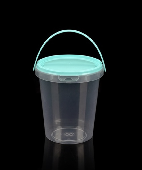 [TONG] PP소재 손잡이 잠금용기 E-3102 SET (민트/PP/1000ml) 100개 세트 [BR]