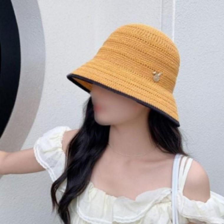 봄 여름 가을 장식 밀짚 벙거지 여성 여자 모자 버킷햇