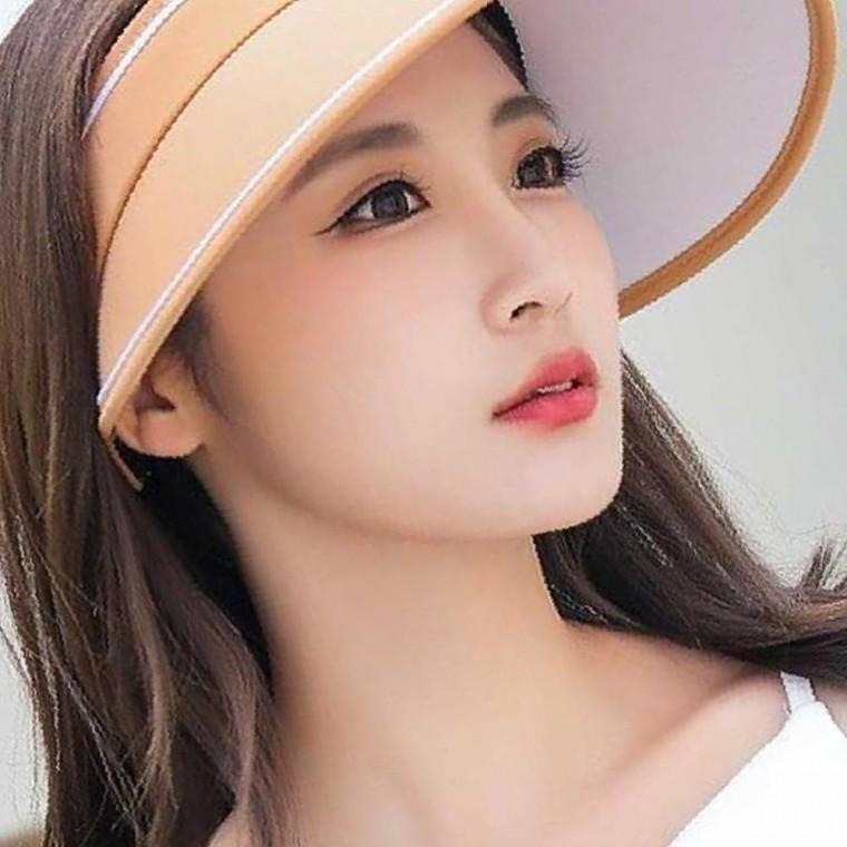 여자 여름 나들이 여행 햇빛 가리개 썬 바이저 선 캡