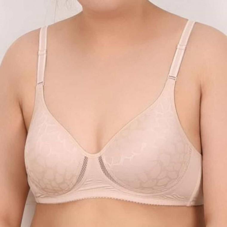 여름 인견 노와이어 몰드 브라 빅사이즈 쿨링 유리패턴 속옷 빅사이즈여성속옷 여자속옷 몰드브라