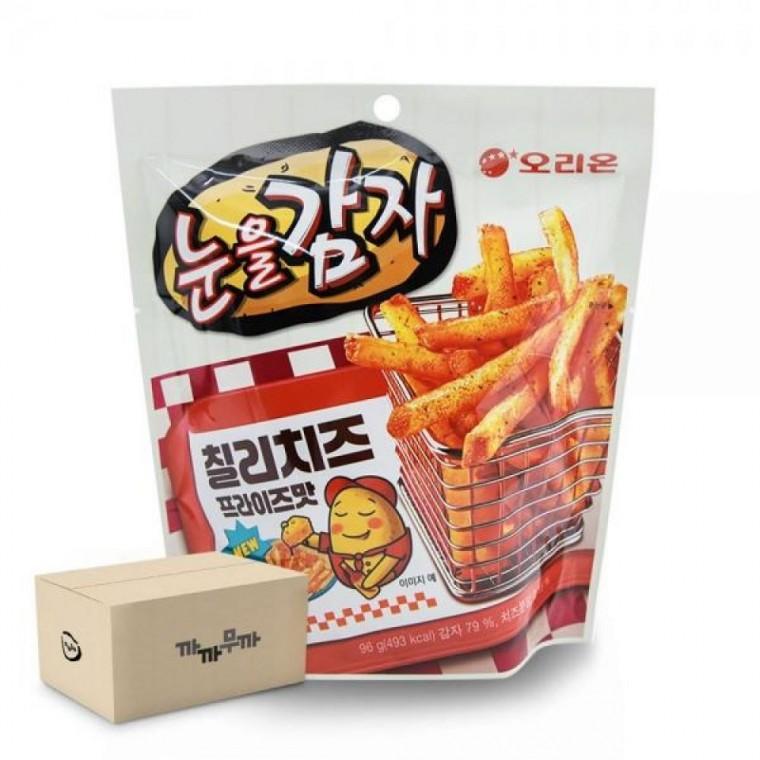 눈을감자 칠리치즈 프라이즈맛 20봉 감자과자