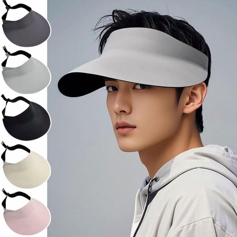 여성 일체형 남성 썬캡 자외선차단 선캡 모자 여성썬캡 남성썬캡 패션모자 여름모자 야외활동모자