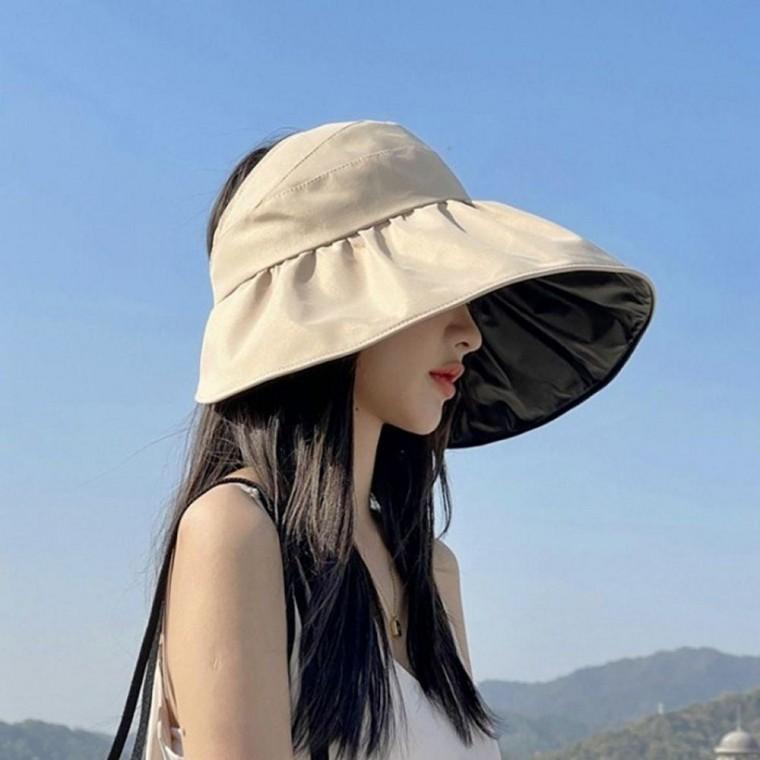 (앙상블) 빅 챙 자외선 차단 모자 여성 여자 여름