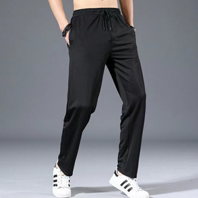여름작업바지 (L-3XL) 냉감 쿨링 남자 런닝복 메쉬 동남아 여행 팬츠