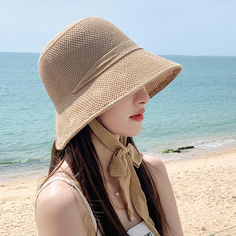 [엠에스]23044 스트랩 보넷 벙거지/간절기모자/여름모자/여성모자/버킷햇/보닛모자