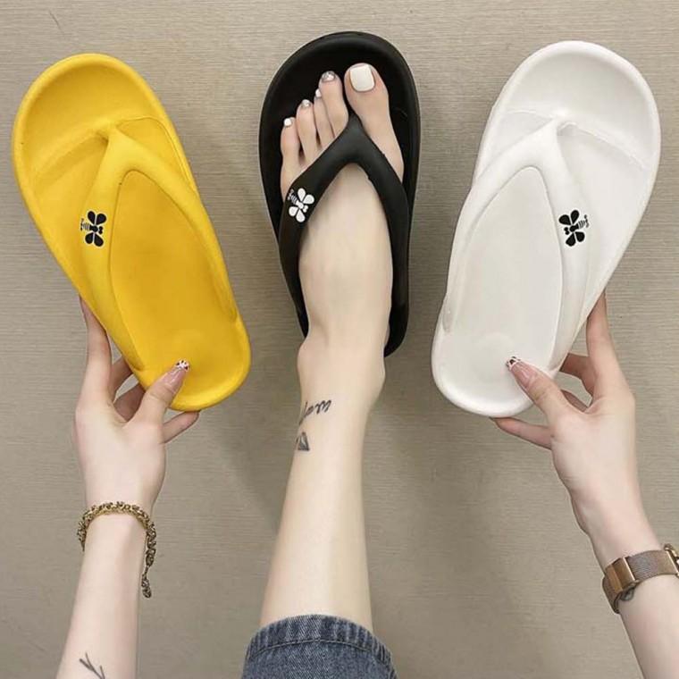 여성 쪼리슬리퍼 쿠션 푹신한 발편한 여름 조리 샌들