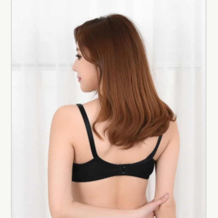 여성 인견 노와이어 홑겹 브라 편안한브라 여름브라 브라자 스킨색브라 편한브라 노몰드브라 레이스브라