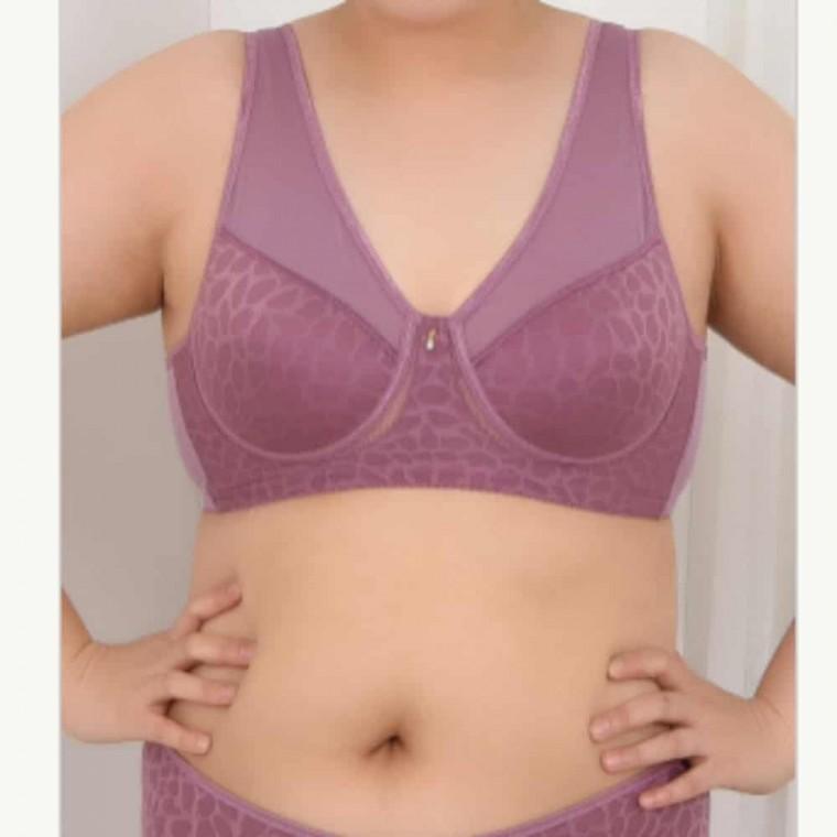메쉬 몰드 브래지어 B컵 노와이어브라 빅사이즈속옷 빅브라 여성빅사이즈속옷 홑겹브라 인견브라 여름속옷