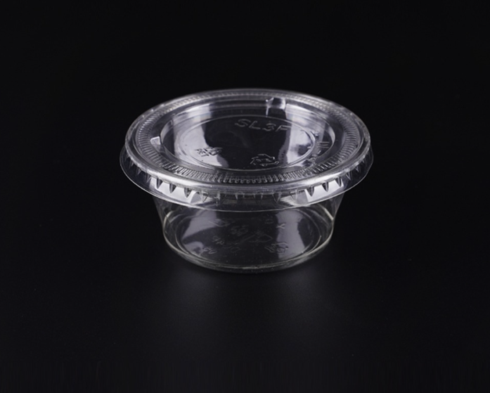[TONG] DC4P 3.25온스 소스컵 용기 (DC4P/95ml/투명) 2000개 세트 [BR]