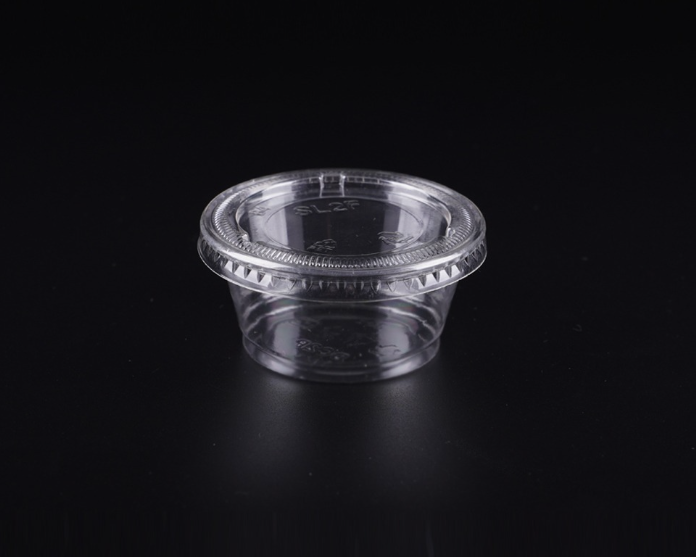 [TONG] DC2P 2온스 소스컵 용기 (DC2P/56ml/투명) 2500개 세트 [BR]