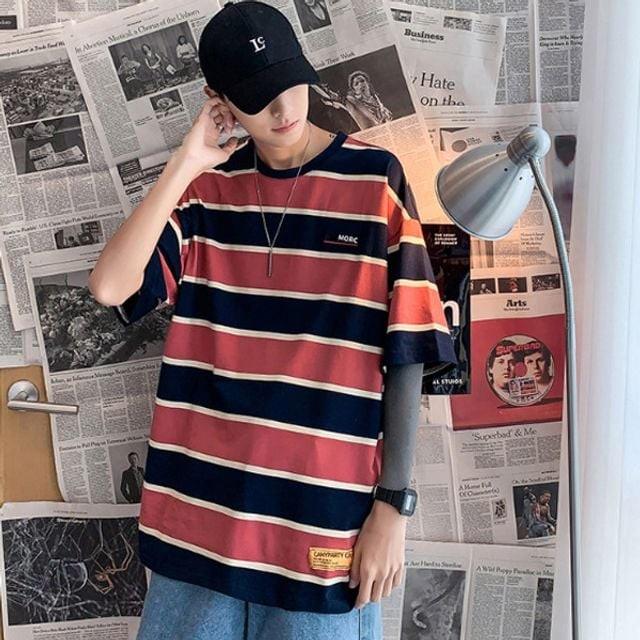 여행용 오버핏 데일리 박스티 여름용