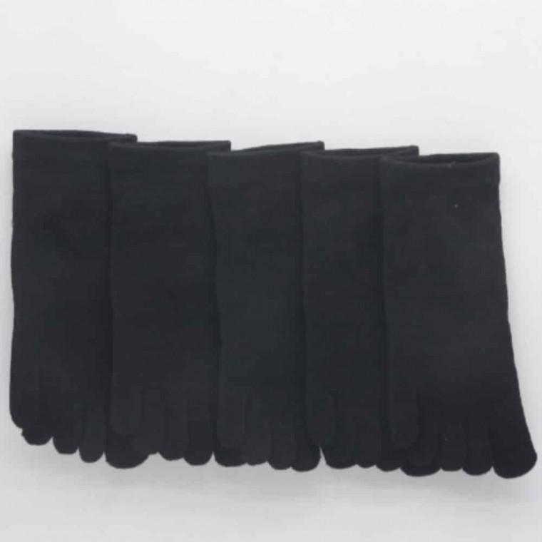발가락양말 5P 블랙 필라테스발가락양말 여름발가락양말 여성발가락양말
