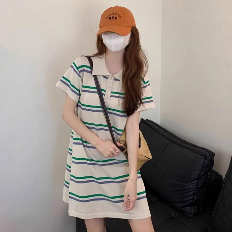 미니 여름원피스 카라 원피스 하객룩원피스 여성원피스 쉬폰원피스 데이트