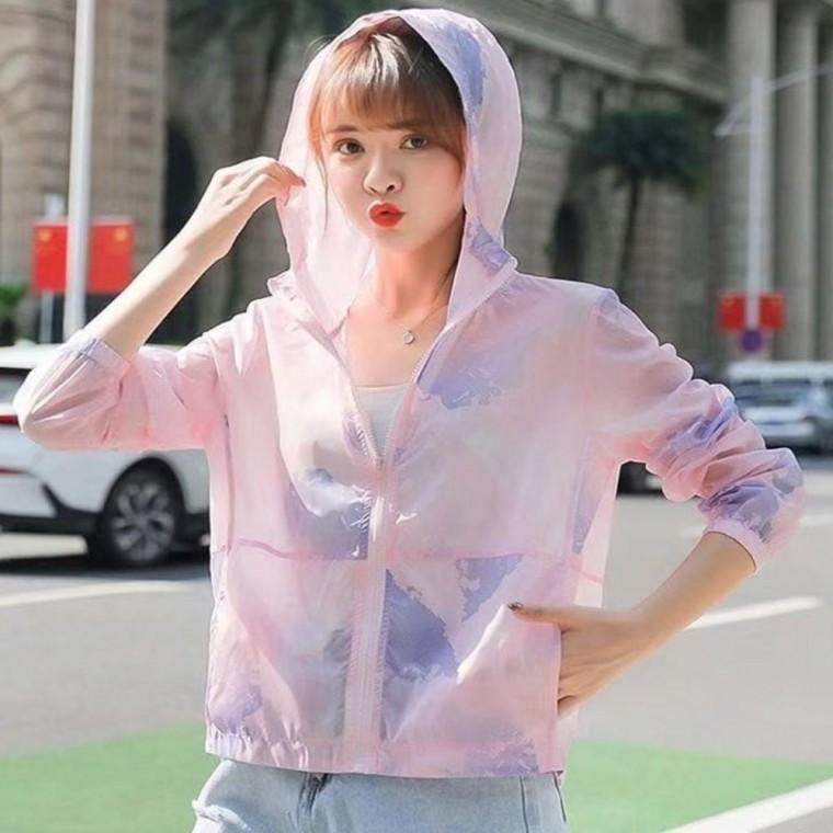 차단 후드집업 외출용 여성 여름 가디건 얇은 자외선
