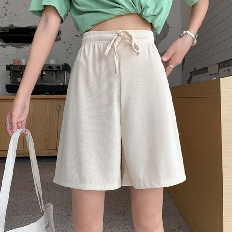 시원한 5부바지 반바지 허리밴딩 여름 여자 4색