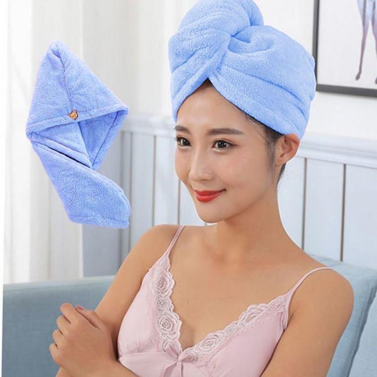 헤어밴드 머리수건 블루 머리띠