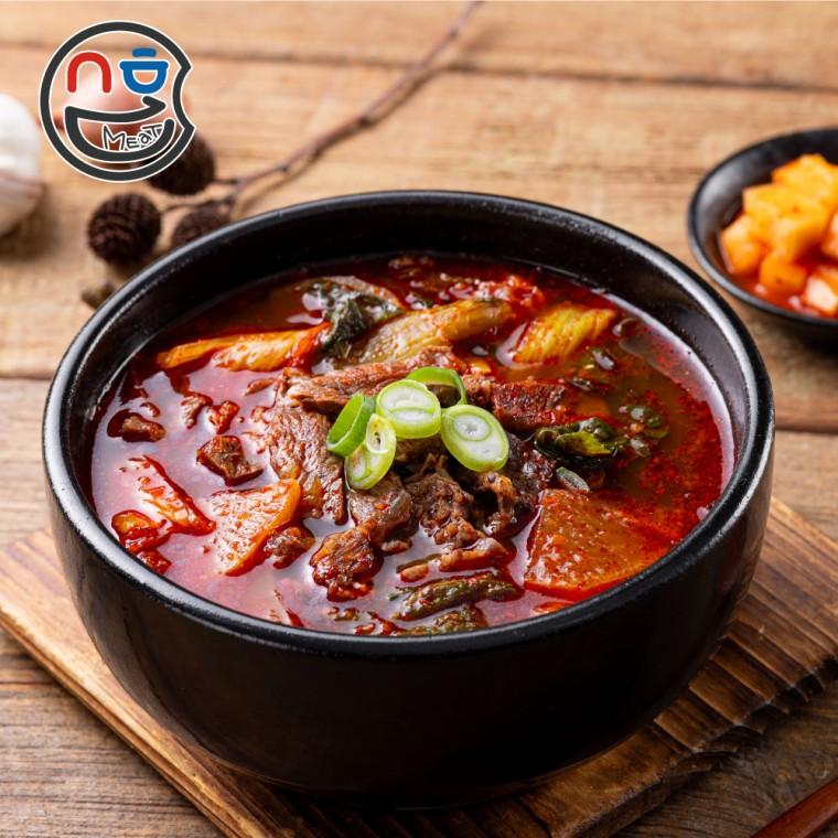이조푸드 소고기 장터국밥600g X 25봉 1BOX 해장국 한끼 반찬 국 찌개 국밥밀키트