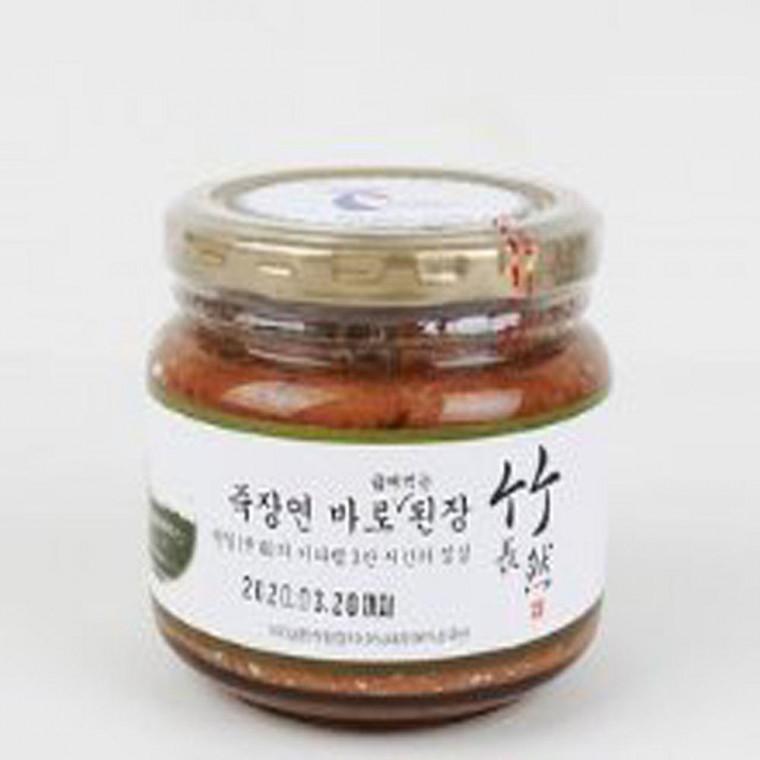 전통 프리미엄 죽장연 바로 끓여 먹는 된장 1kg