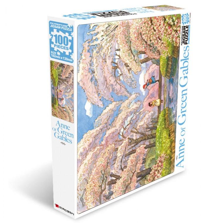 학산문화사 빨강머리앤 글래스 액자 직소퍼즐 100pcs (약속)