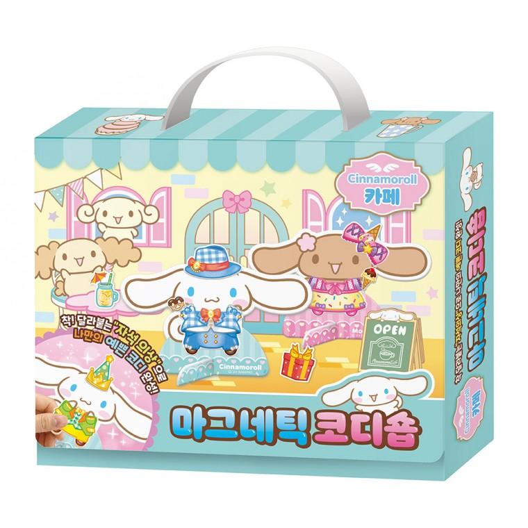 학산문화사 코디놀이 캐릭터즈 시나모롤 카페 마그네틱 코디숍
