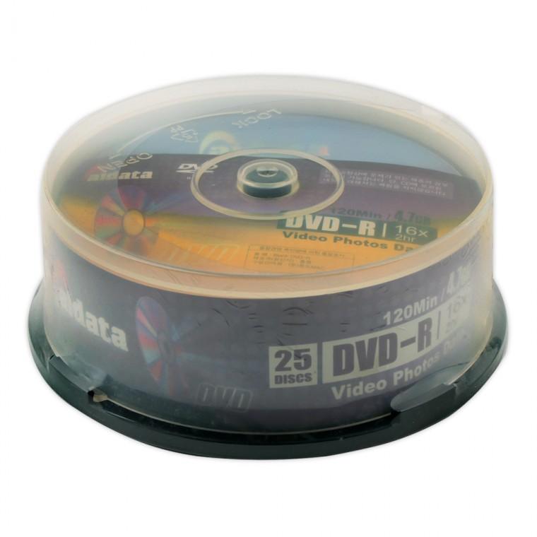 aidata dvdr 공dvdr DVD-R 16X 4.7GB 25P (케이크)
