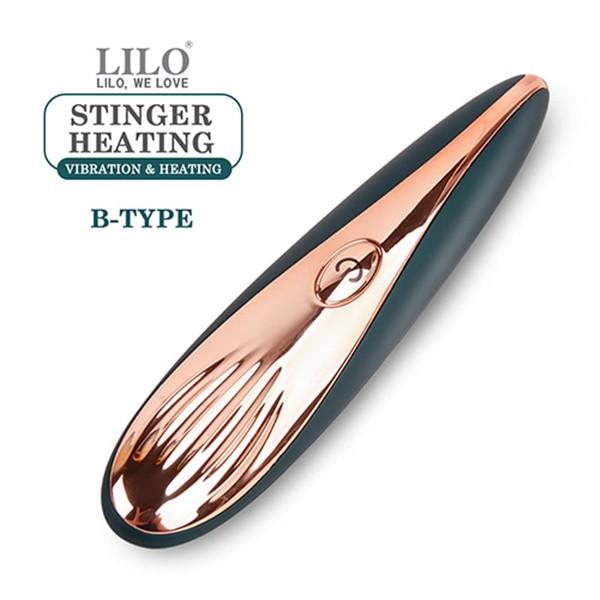 LILO 스팅어B 히팅스틱 지스팟 진동 딜도 오르가즘 바이브레터 마사지 여성 성인용품