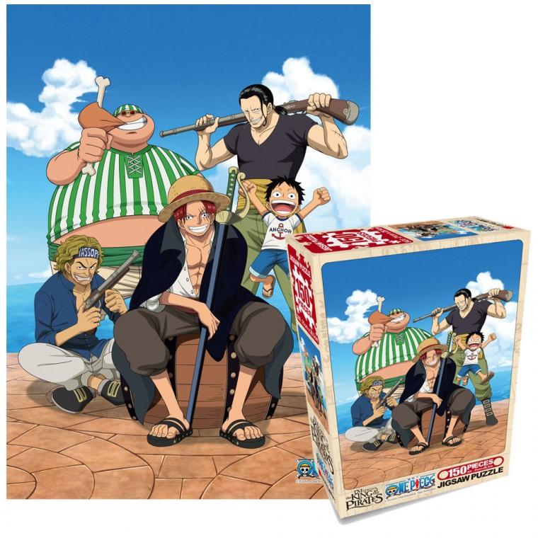 학산문화사 원피스 직소퍼즐 150pcs (빨강머리 해적단과의 추억)