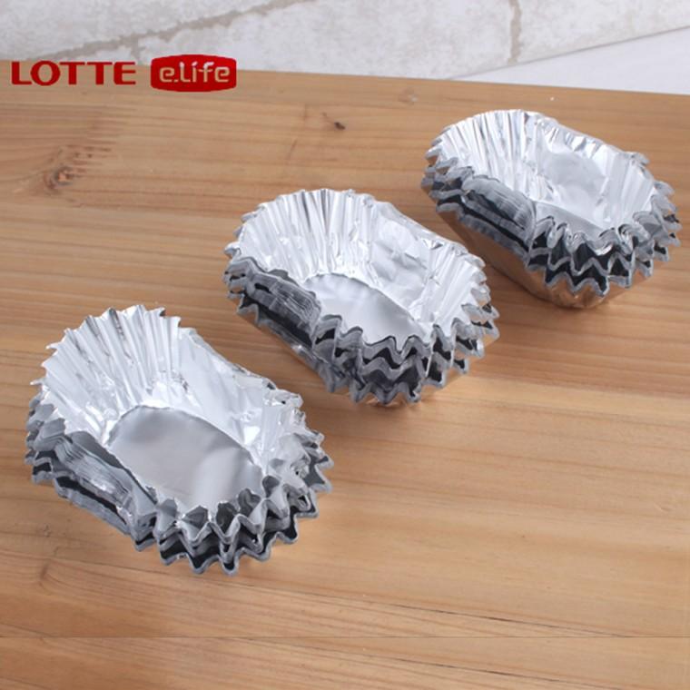 머핀컵 롯데 베이킹컵 타원형 90P 컵케익