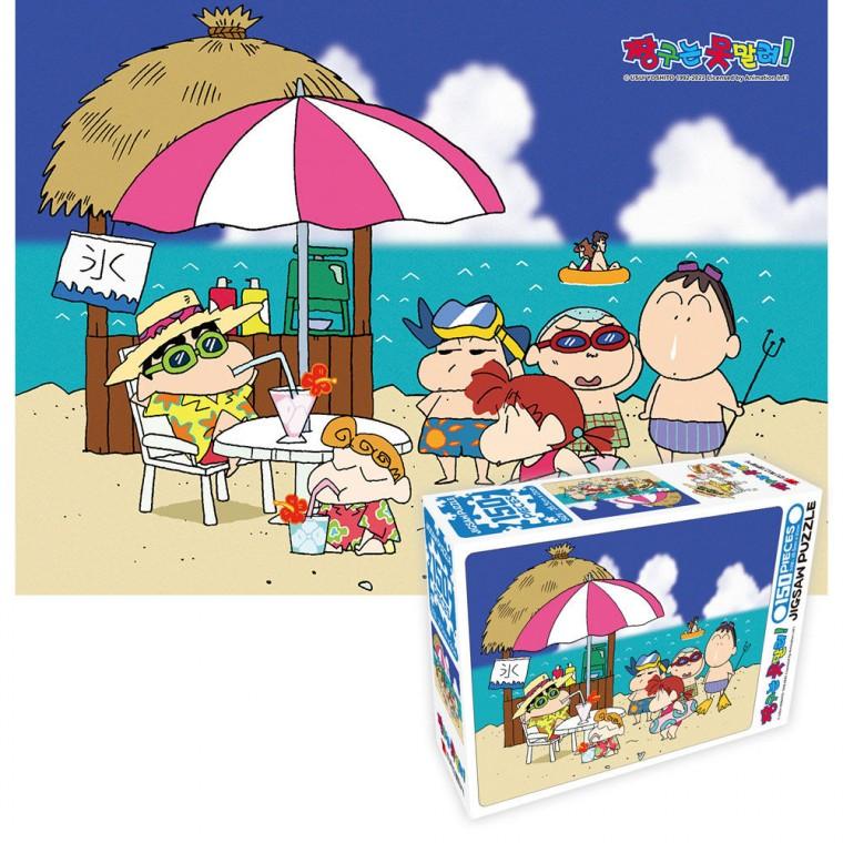 학산문화사 짱구는 못말려 직소퍼즐 150pcs (해변의 친구들)