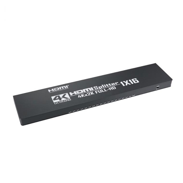 1x16 HDMI 분배기 멀티출력 Splitter / 영상 오디오 스플리터 4K2K FHD