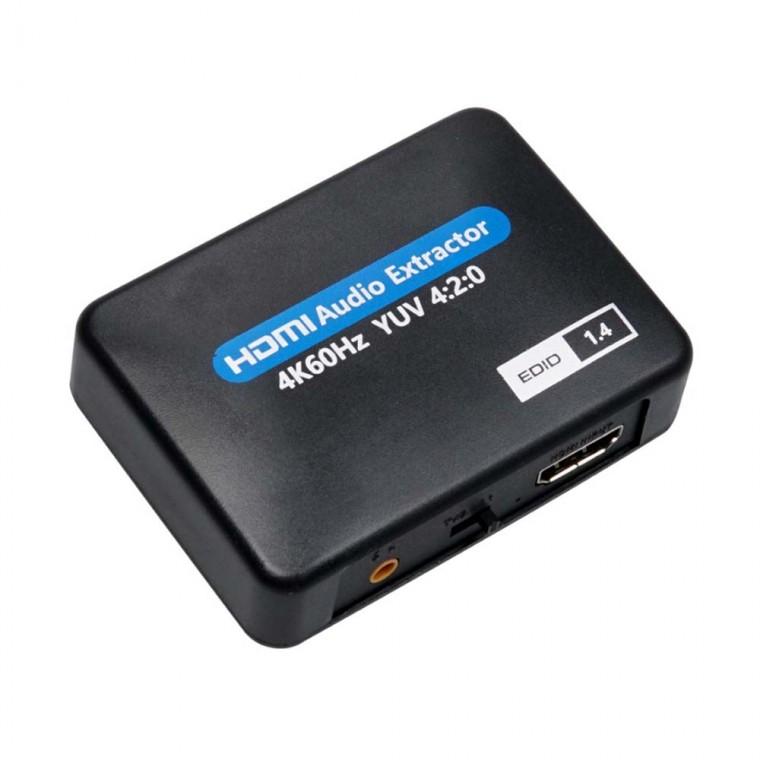 4K 2K HDMI 2.0 오디오 컨버터 스피커 앰프 연결 학교 강당 교회 로비 공연장