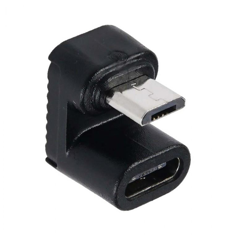 USB C타입 변환젠더 180도 꺾임형 5핀 10W 480Mbps