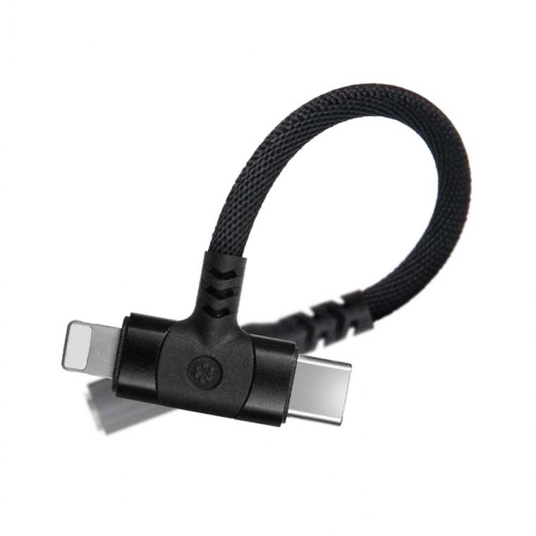 C타입 iOS핀 변환케이블 12cm 3.5 스테레오 이어폰 젠더 T형 헤드폰 스피커