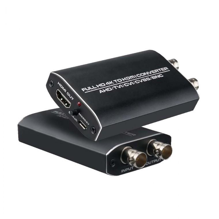 4K HDMI 컨버터 CCTV 신호 변환 영상 TV 모니터 디스플레이 출력
