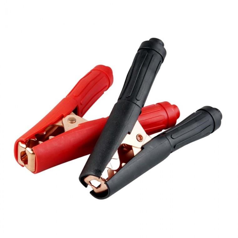 차량용 배터리 악어집게 세트 레드 블랙 DC 12V 전류 400A 접지 용접 케이블 인버터