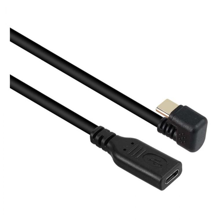 USB 2.0 C타입 A타입 스프링 케이블 1.5M U자 꺾임형 480Mbps 데이터전송 고속충전