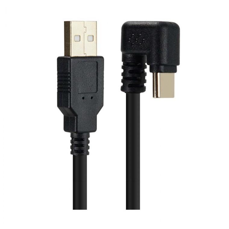 USB 2.0 C타입 180도 꺾임형 고속충전 데이터전송 케이블 480Mbps