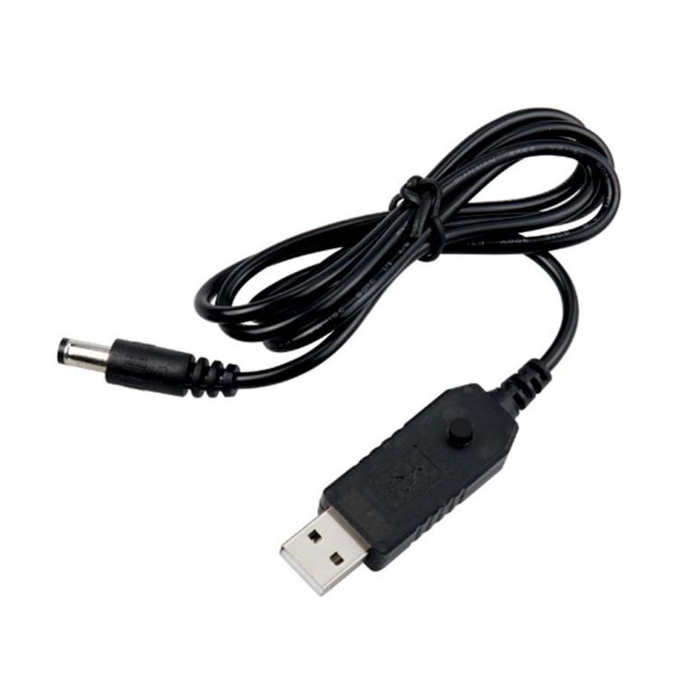 USB 전원 승압 케이블 5V 9V 12V 전압 변환