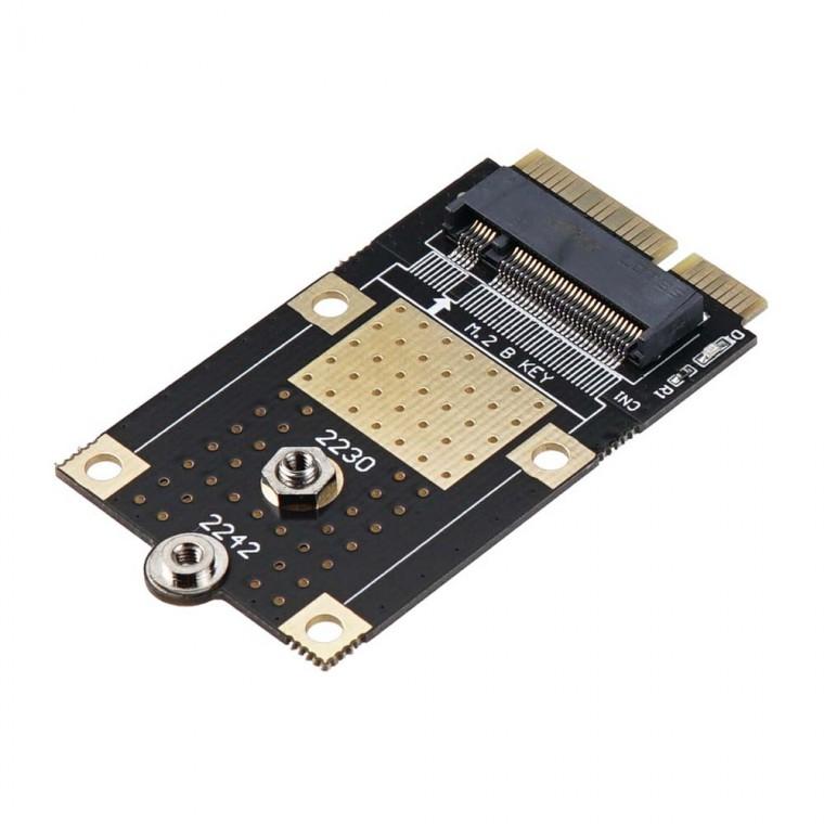 mSATA M2 B 어댑터 Key 2230 2242 SSD카드 타입 커넥터