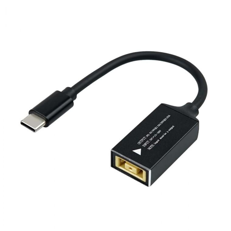 USB PD C타입 젠더 노트북 단자 18cm